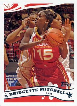 2006 Topps McDonald's All-American Game #G7 Bridgette Mitchell Front