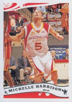 2006 Topps McDonald's All-American Game #G15 Michelle Harrison Front
