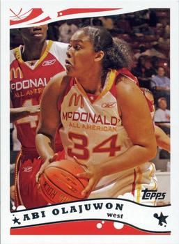 2006 Topps McDonald's All-American Game #G21 Abi Olajuwon Front