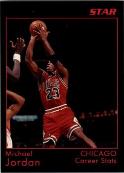 1997 1991 Star Michael Jordan (Unlicensed) - Black Border, Black Backs #1 Michael Jordan Front