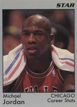 1997 1991 Star Michael Jordan (Unlicensed) - Gray Border #1 Michael Jordan Front