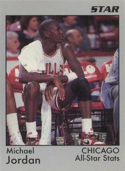 1997 1991 Star Michael Jordan (Unlicensed) - Gray Border #3 Michael Jordan Front