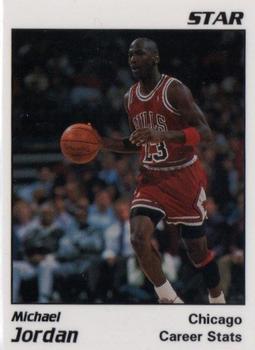 1997 1991 Star Michael Jordan (Unlicensed) - White Border, Black Text #1 Michael Jordan Front