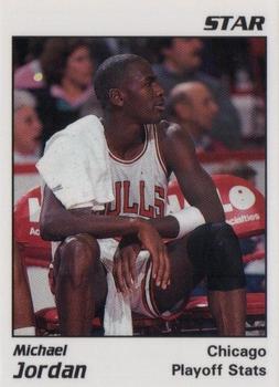 1997 1991 Star Michael Jordan (Unlicensed) - White Border, Black Text #2 Michael Jordan Front