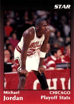 1997 1991 Star Michael Jordan (Unlicensed) - Black / Red Border #2 Michael Jordan Front