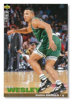 1995-96 Collector's Choice English II #7 David Wesley Front