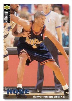 1995-96 Collector's Choice English II #29 Jalen Rose Front