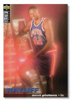 1995-96 Collector's Choice English II #33 Theo Ratliff Front