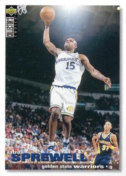 1995-96 Collector's Choice English II #34 Latrell Sprewell Front