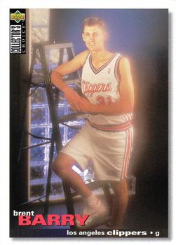 1995-96 Collector's Choice English II #48 Brent Barry Front