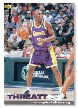 1995-96 Collector's Choice English II #52 Sedale Threatt Front