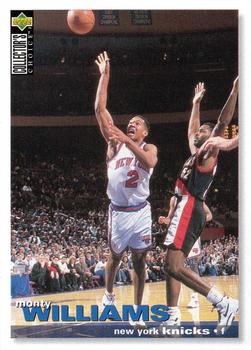 1995-96 Collector's Choice English II #65 Monty Williams Front