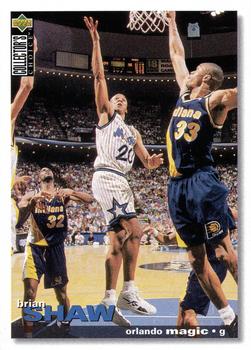1995-96 Collector's Choice English II #68 Brian Shaw Front