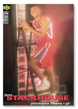 1995-96 Collector's Choice English II #72 Jerry Stackhouse Front