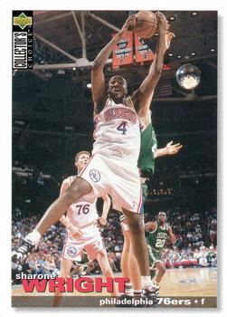 1995-96 Collector's Choice English II #73 Sharone Wright Front