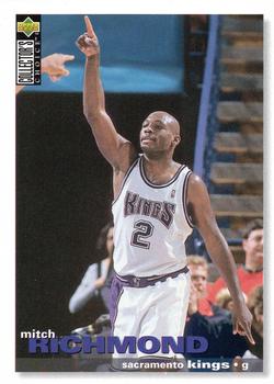 1995-96 Collector's Choice English II #87 Mitch Richmond Front