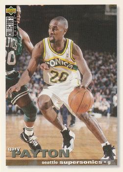 1995-96 Collector's Choice English II #95 Gary Payton Front