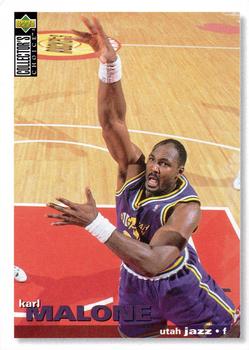 1995-96 Collector's Choice English II #101 Karl Malone Front