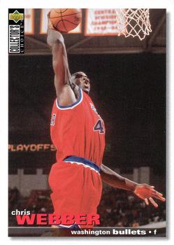 1995-96 Collector's Choice English II #110 Chris Webber Front