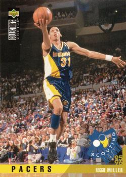 1995-96 Collector's Choice English II #121 Reggie Miller Front