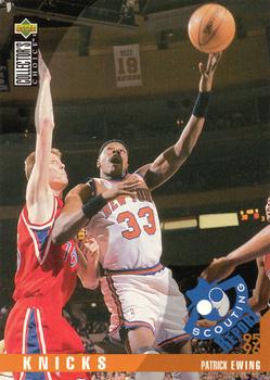 1995-96 Collector's Choice English II #128 Patrick Ewing Front