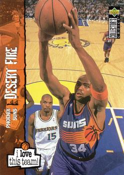1995-96 Collector's Choice English II #176 Charles Barkley Front