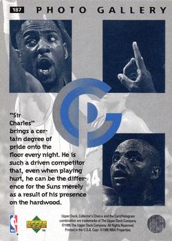 1995-96 Collector's Choice English II #187 Charles Barkley Back