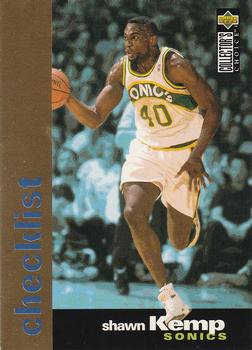 1995-96 Collector's Choice English II #199 Shawn Kemp Front