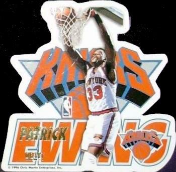 1995-96 Pro Mags Die Cut #NNO Patrick Ewing Front