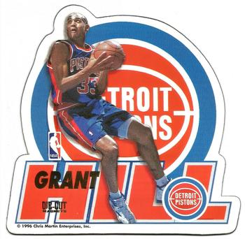 1995-96 Pro Mags Die Cut #NNO Grant Hill Front