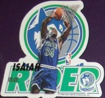 1995-96 Pro Mags Die Cut #NNO Isaiah Rider Front