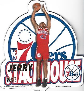 1995-96 Pro Mags Die Cut #NNO Jerry Stackhouse Front