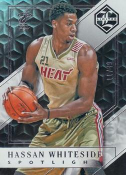 2015-16 Panini Limited - Silver Spotlight #71 Hassan Whiteside Front