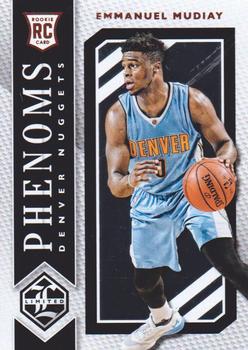 2015-16 Panini Limited - Rookie Phenoms #7 Emmanuel Mudiay Front