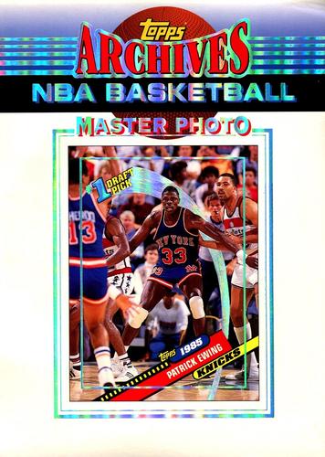 1992-93 Topps Archives - Master Photos Exchange #NNO Patrick Ewing Front