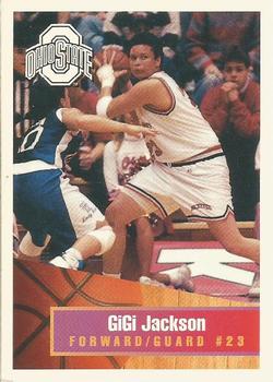 1994-95 Ohio State Buckeyes Women #7 GiGi Jackson Front