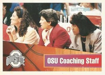 1994-95 Ohio State Buckeyes Women #13 OSU Coaching Staff Front