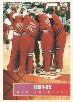 1994-95 Ohio State Buckeyes Women #14 1994-95 OSU Buckeyes Front