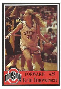1992-93 Ohio State Buckeyes Women #6 Erin Ingwersen Front