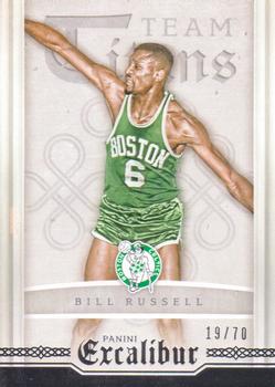 2015-16 Panini Excalibur - Team Titans Silver #24 Bill Russell Front