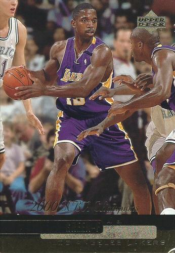 2000 Upper Deck Los Angeles Lakers Championship Jumbos #4 A.C. Green Front