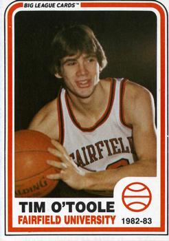 1982-83 Big League Cards Fairfield University Stags #15 Tim O'Toole Front