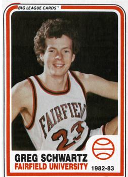 1982-83 Big League Cards Fairfield University Stags #6 Greg Schwartz Front