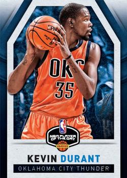 2015-16 Panini Player of the Day #1 Kevin Durant Front