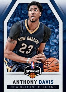 2015-16 Panini Player of the Day #11 Anthony Davis Front