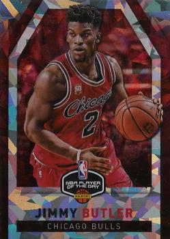 2015-16 Panini Player of the Day - Cracked Ice #12 Jimmy Butler Front