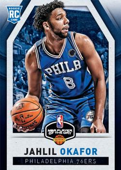 2015-16 Panini Player of the Day - Rookies #RC3 Jahlil Okafor Front