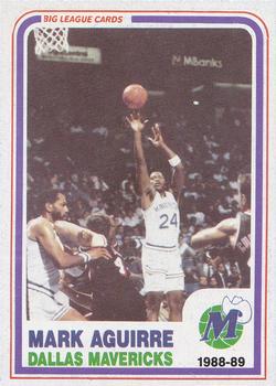 1988-89 Big League Cards Bud Light Dallas Mavericks #NNO Mark Aguirre Front