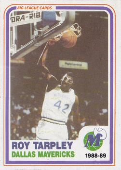 1988-89 Big League Cards Bud Light Dallas Mavericks #NNO Roy Tarpley Front