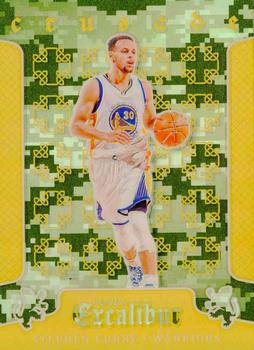 2015-16 Panini Excalibur - Crusade #32 Stephen Curry Front